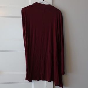 Maroon Cardigan